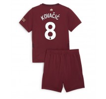 Manchester City Mateo Kovacic #8 Koszulka Trzecia dzieci 2024-25 Krótki Rękaw (+ krótkie spodenki)